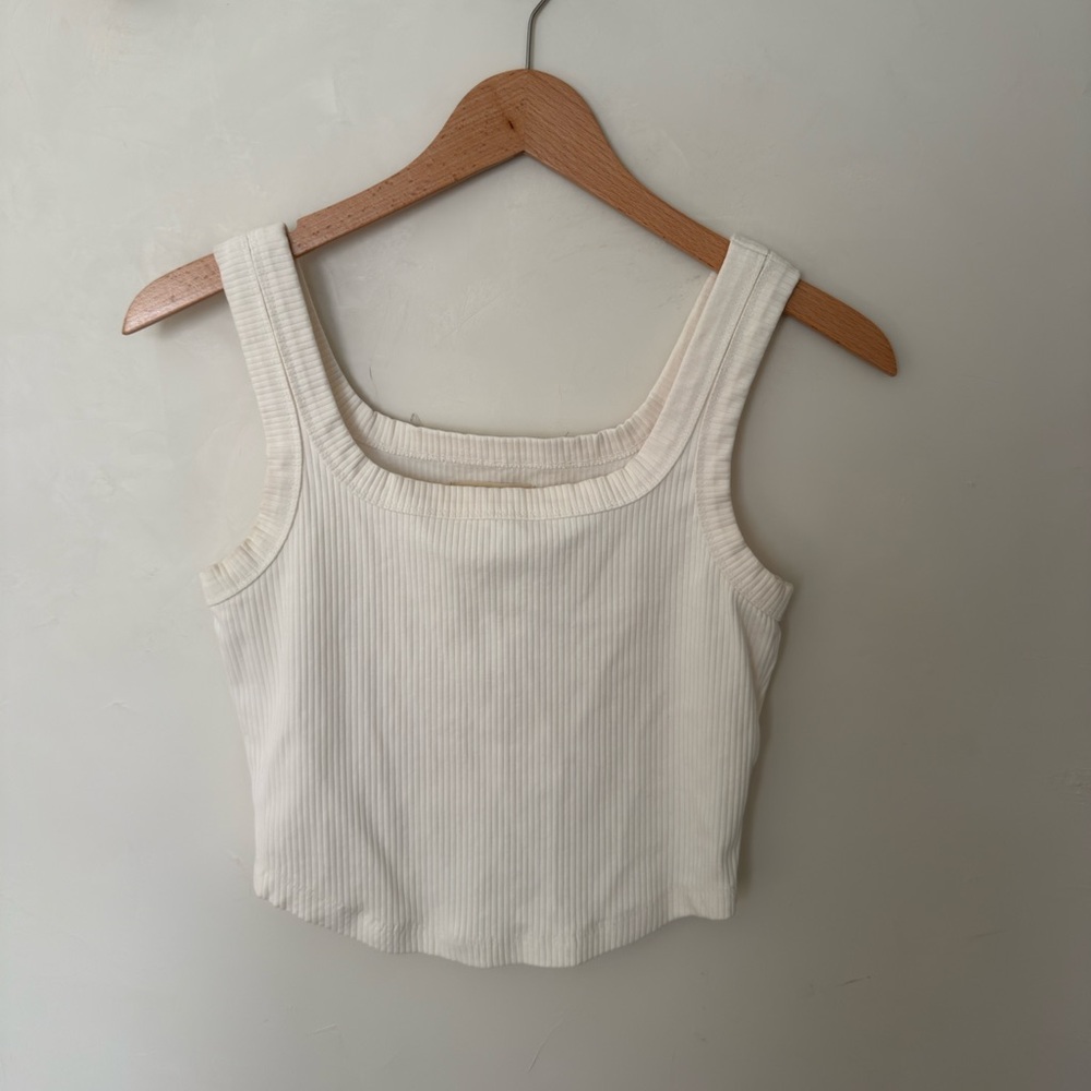 MADEWELL Ribbed Tank Top Size: S